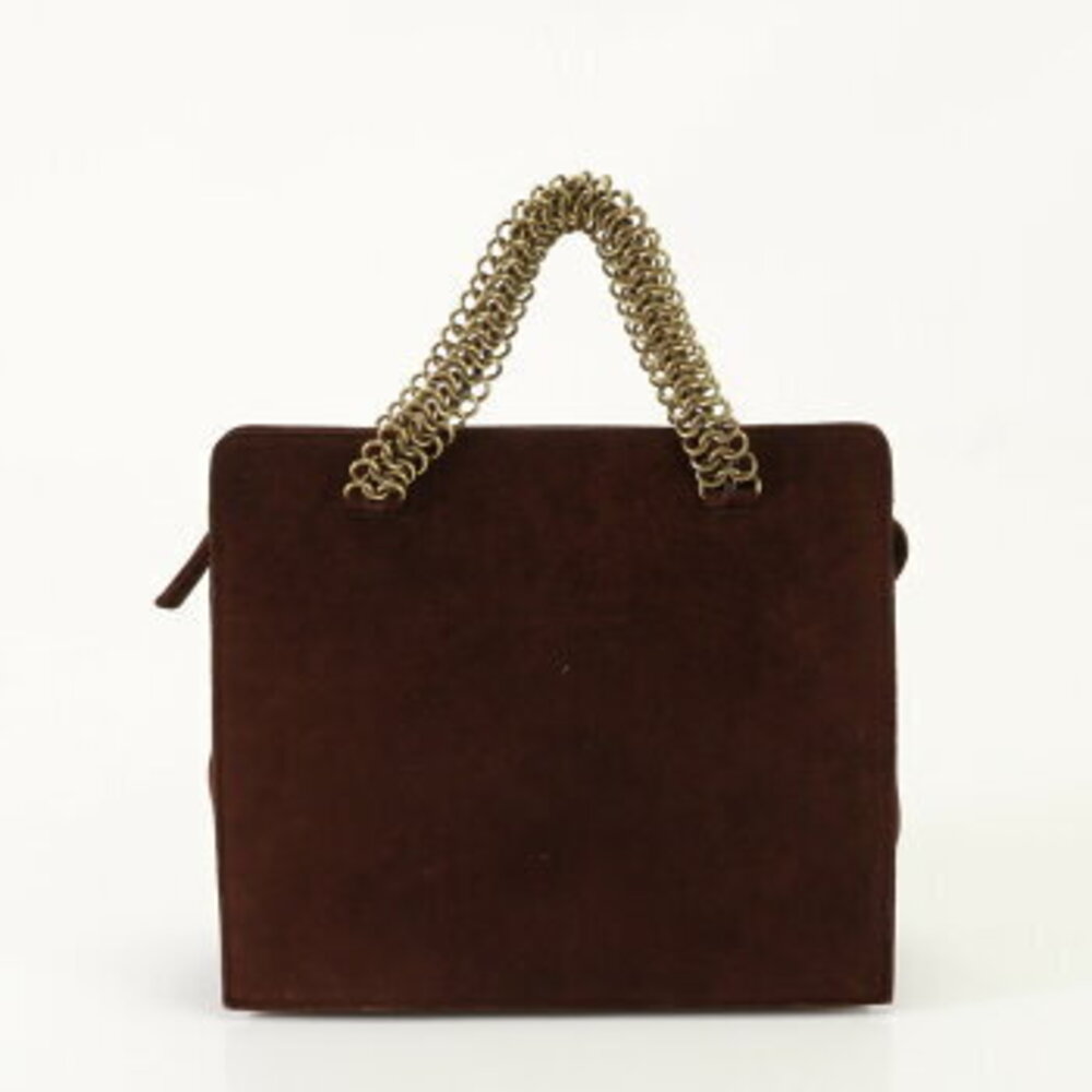Prada suede handbag tote MRY